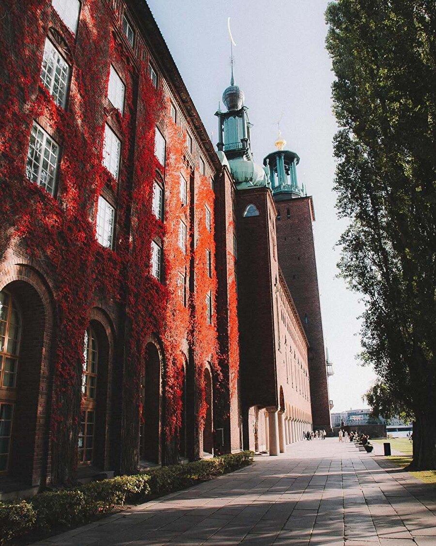 Stockholm’ün en ünlü binalarından biri: Stockholm Stadshuset ✨