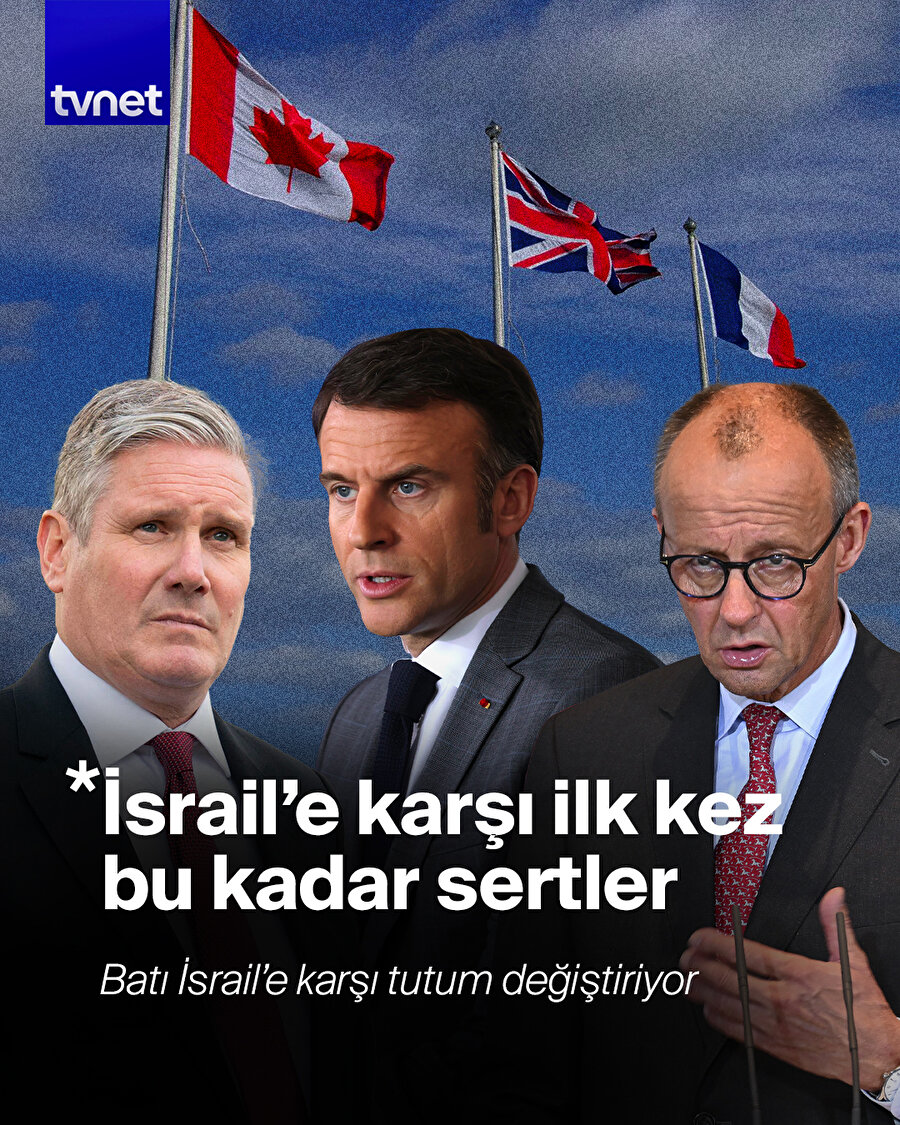 Batı İsrail'e karşı ilk kez bu kadar sert