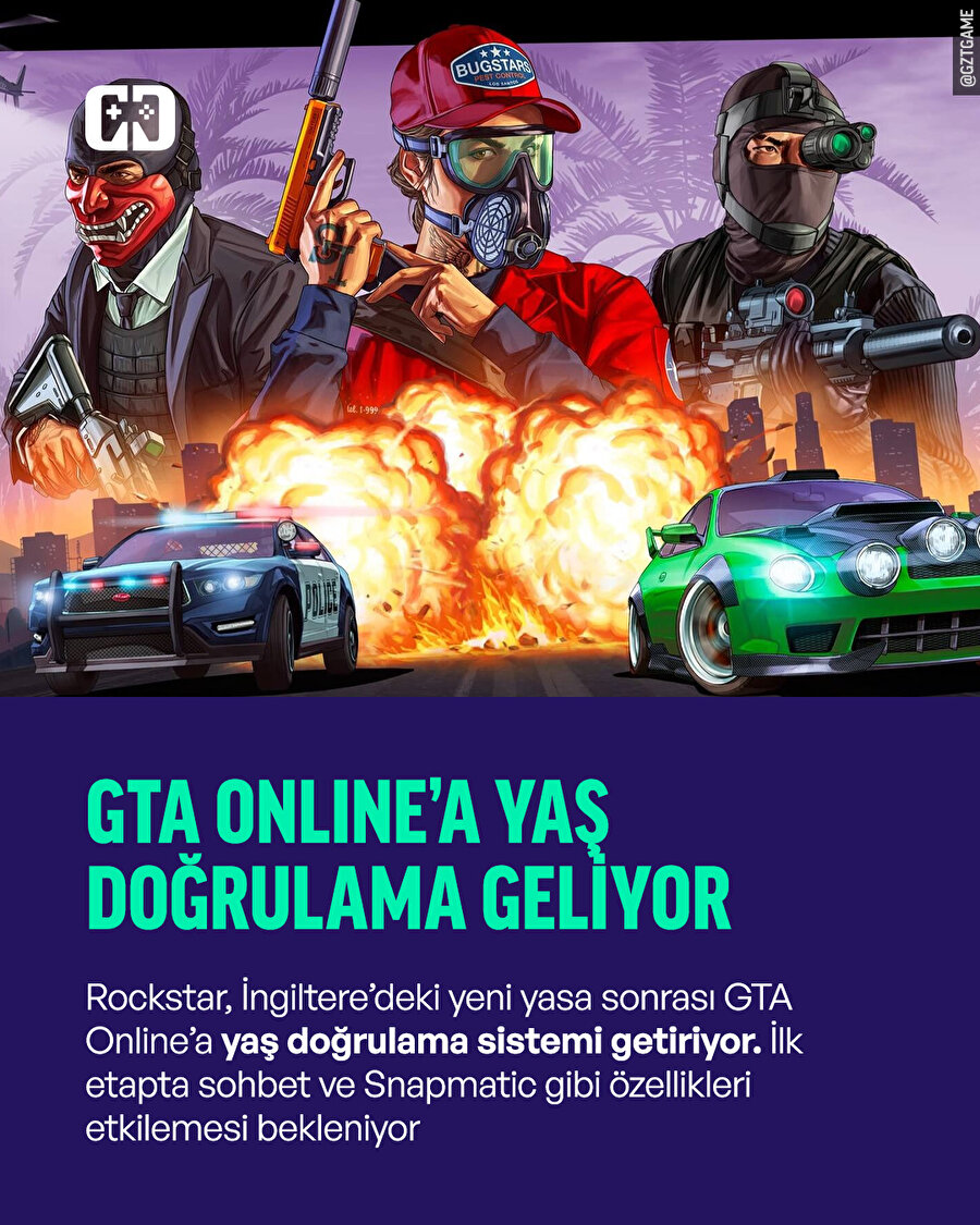 GTA Online’a yaş doğrulama sistemi geliyor: Rockstar’dan yeni güvenlik adımı