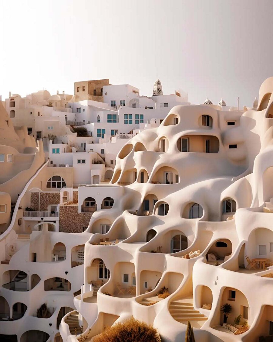 Sanat ve teknolojinin birleşimiyle tasarlanan akışkan evler ✨