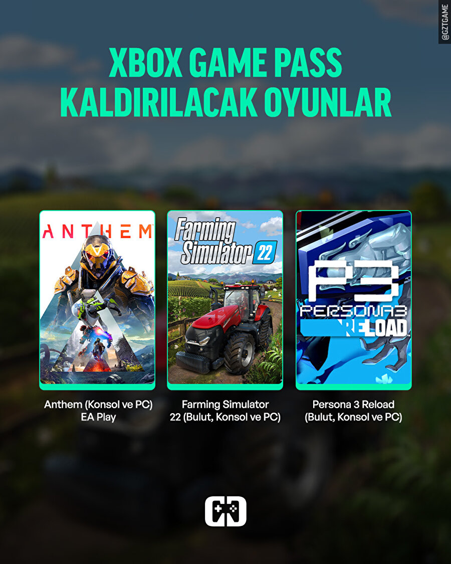 XBox kütüphaneden kaldırılacak oyunlar
