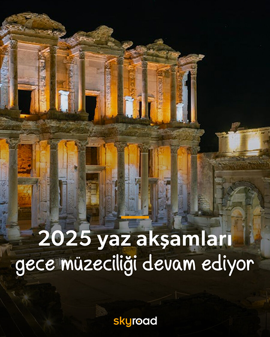 2025 Yaz akşamları gece müzeciliği devam ediyor 🙌