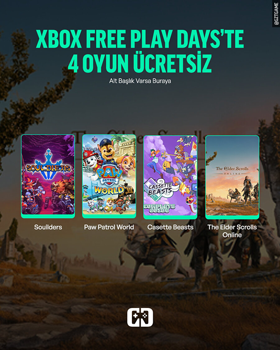 Xbox Free Play Days ile 4 oyun bu haftasonu ücretsiz