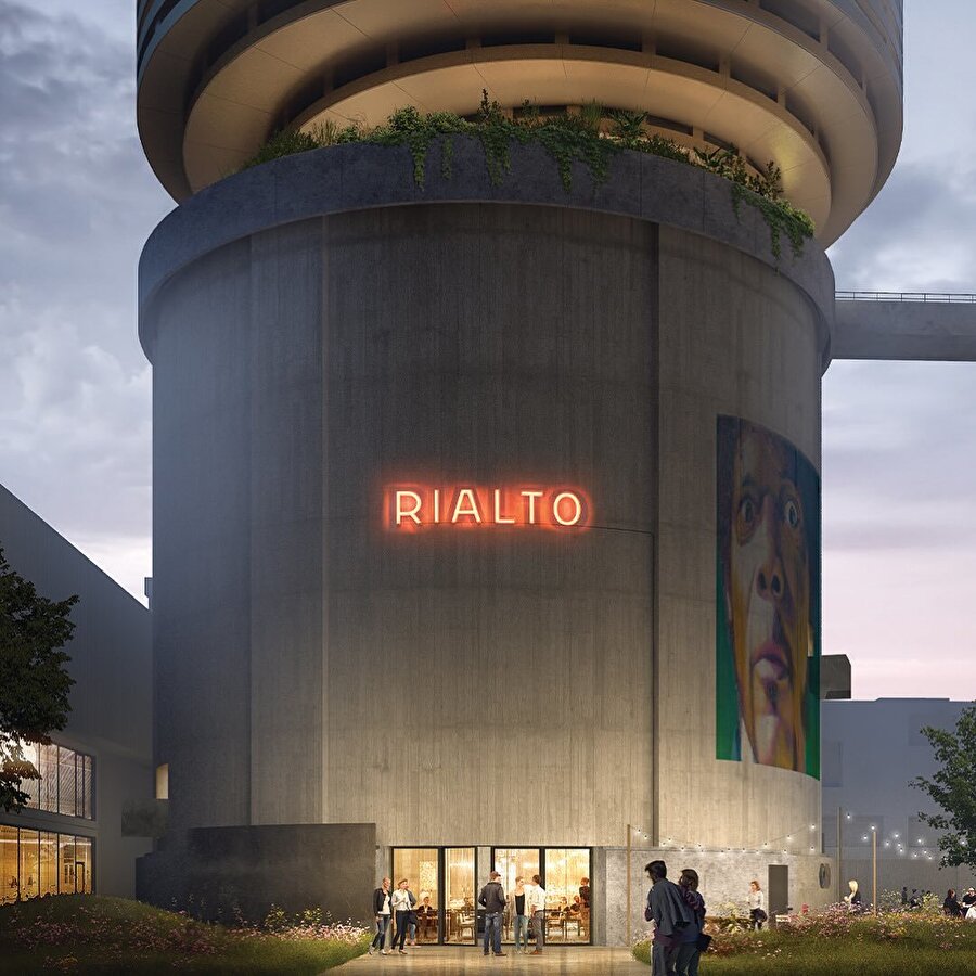 Amsterdam’da Eski Silo, Sinema ve Sosyal Mekâna Dönüştürülüyor