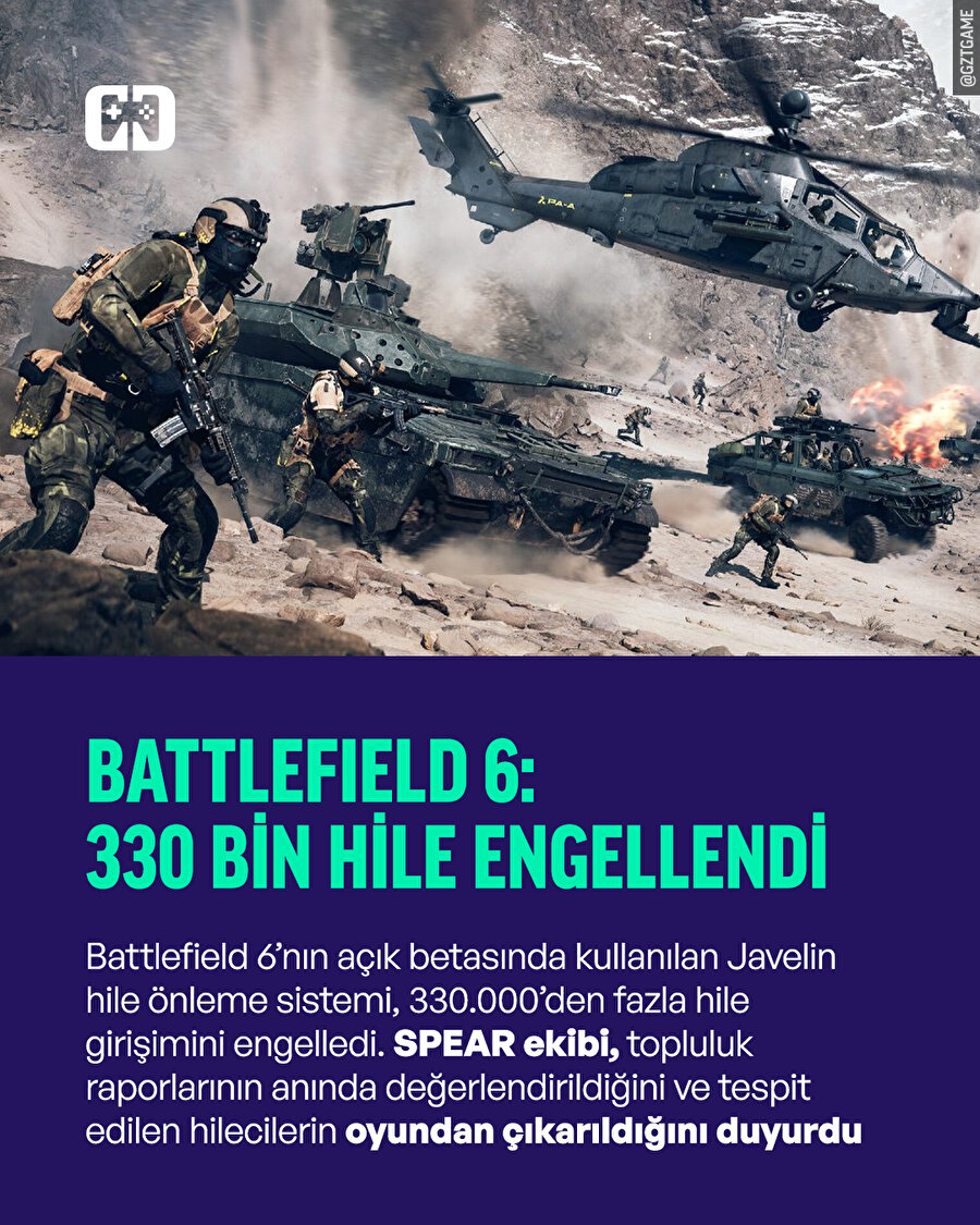 Battlefield 6'da hileciler