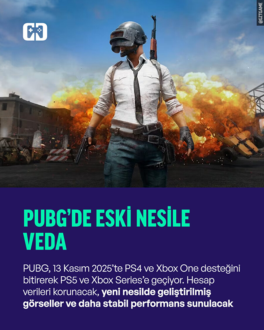 PUBG eski nesile veda ediyor
