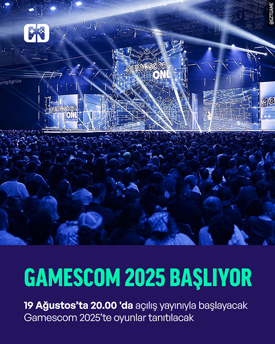 Gamescom'da oyunlar tanıtılacak