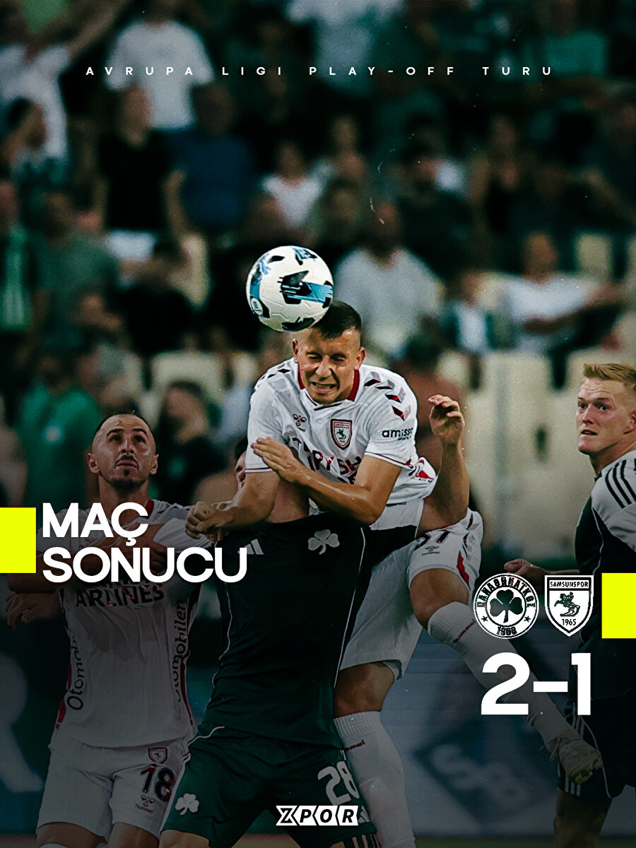 Samsunspor, Panathinaikos deplasmanından mağlup ayrıldı