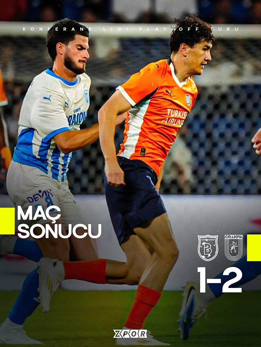 Konferans Ligi'nde Başakşehir mağlup