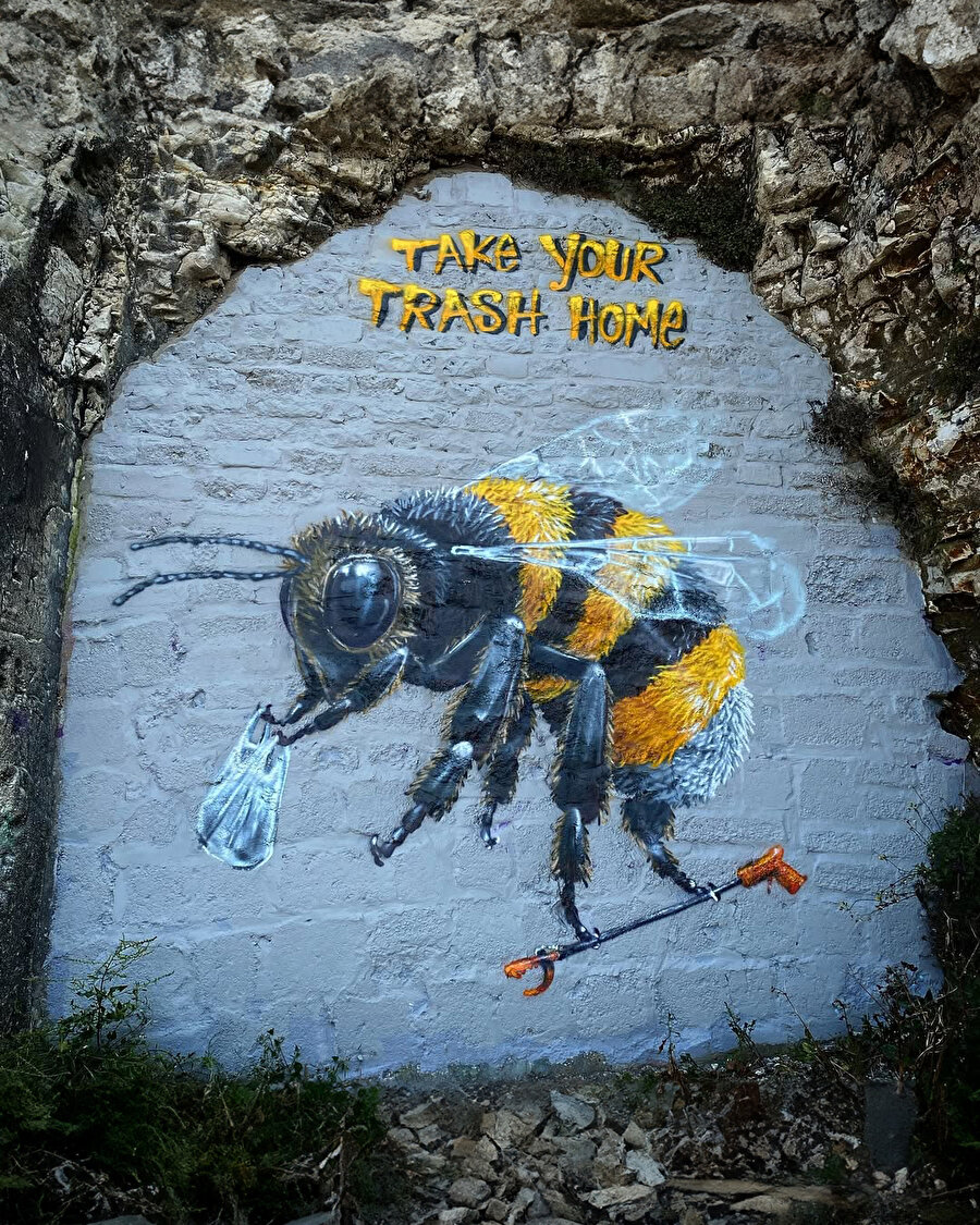 Bal arılarının renkli direnişi: Louis Michel’in sanatı 🐝