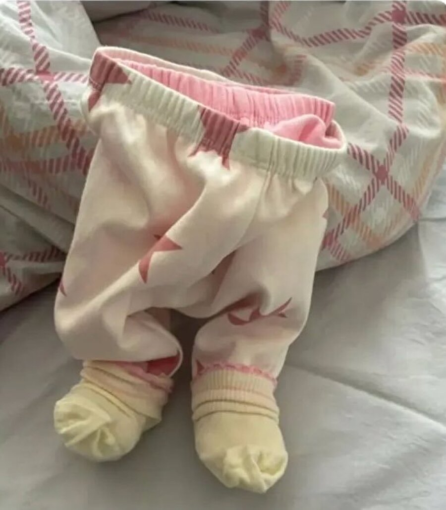 Bebeği park etmişler