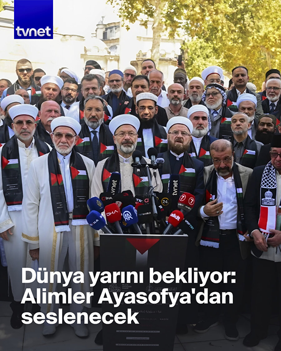  Kararlar alındı sıra dünyaya duyurmakta