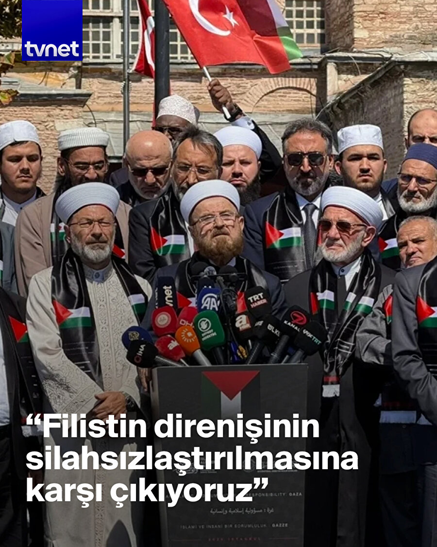 İslam alimleri Ayasofya'dan dünyaya seslendi