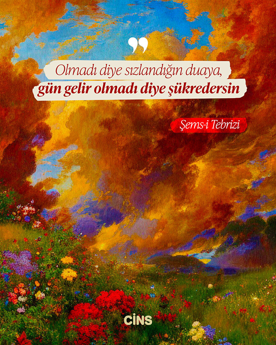 Şems-i Tebrizi'den eksikliğin lütfuna dair