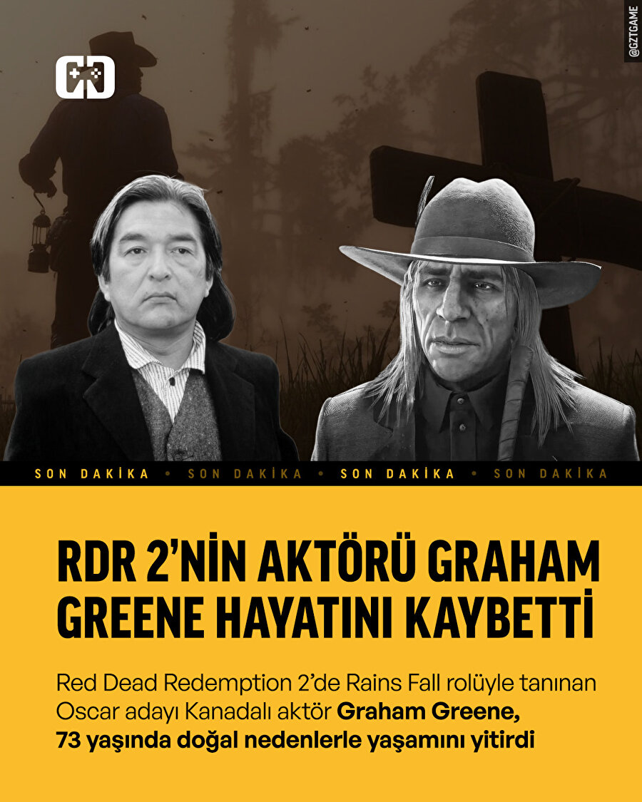 RDR 2’nin aktörü Graham Greene hayatını kaybetti