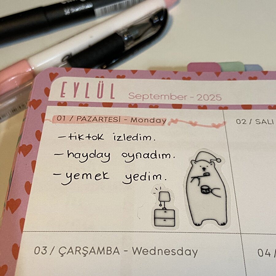 1 Eylül hayatımızın yeni günü dedikten sonra yaptığımız aktiviteler