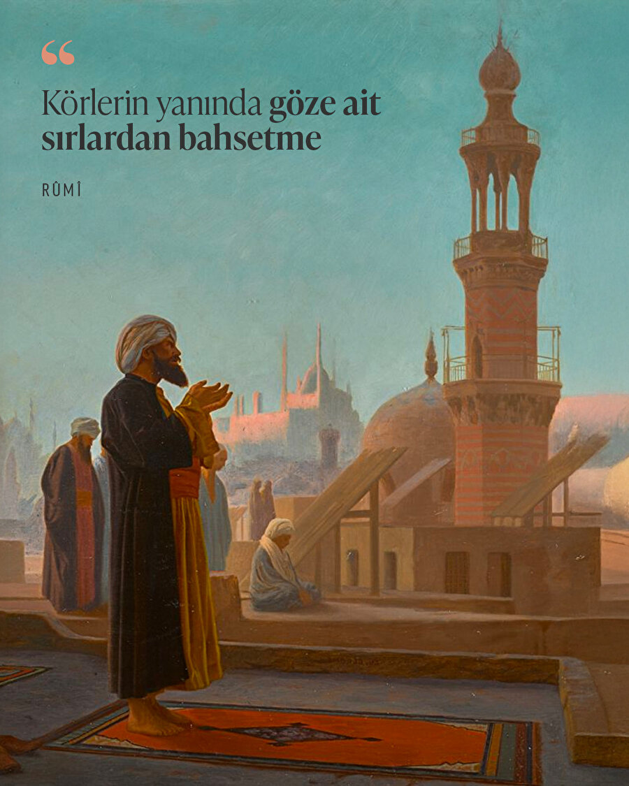 Hakikatin sırrı ehline açılır 🗝️