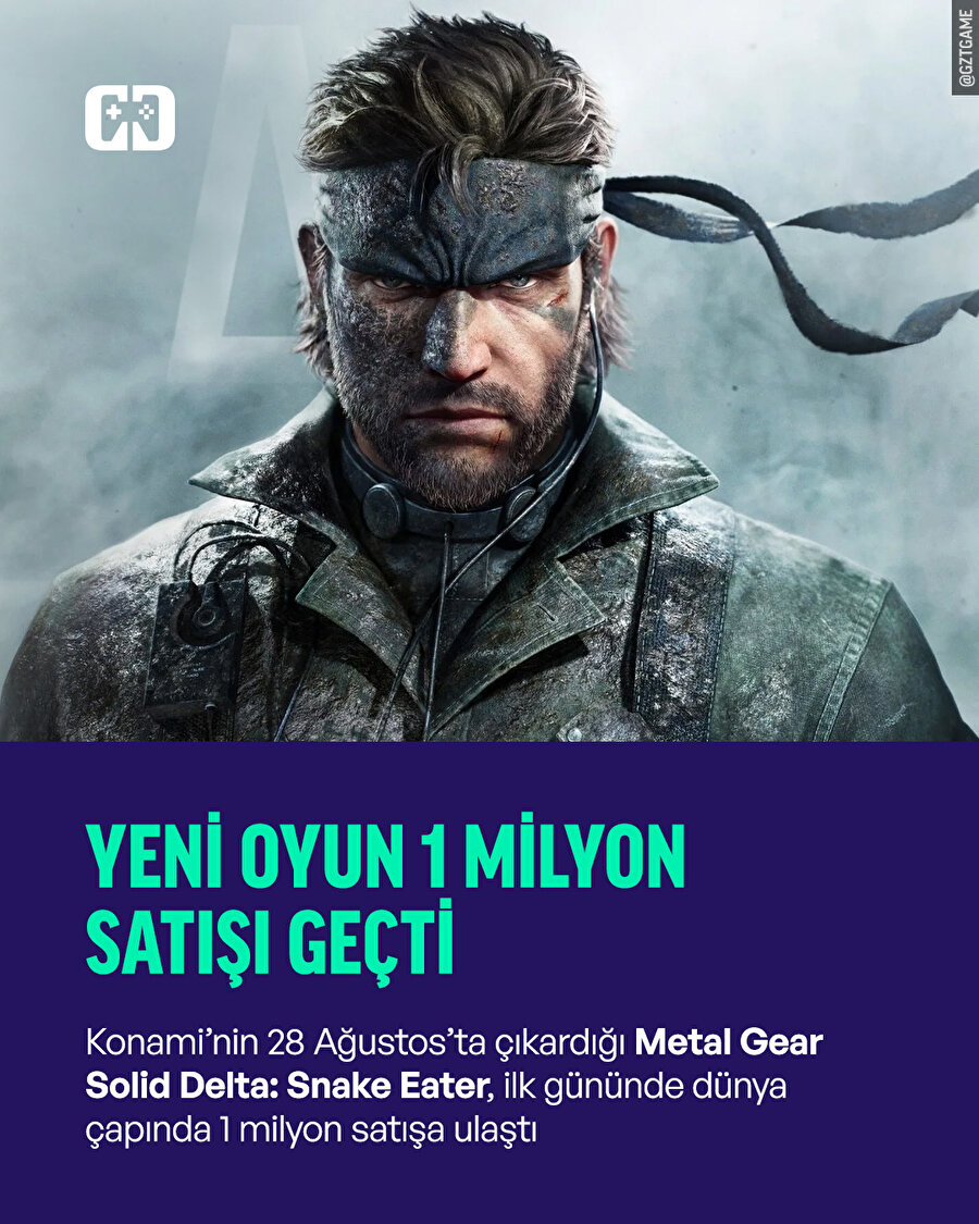 Metal Gear Solid Delta: Snake Eater, 1 milyon satışı geçti