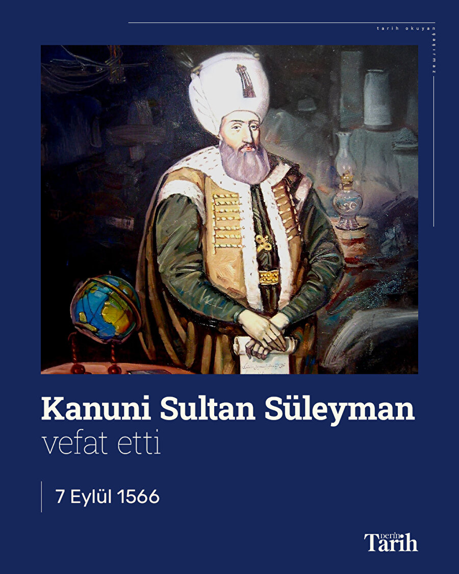 Kanuni Sultan Süleyman'ın vefatı