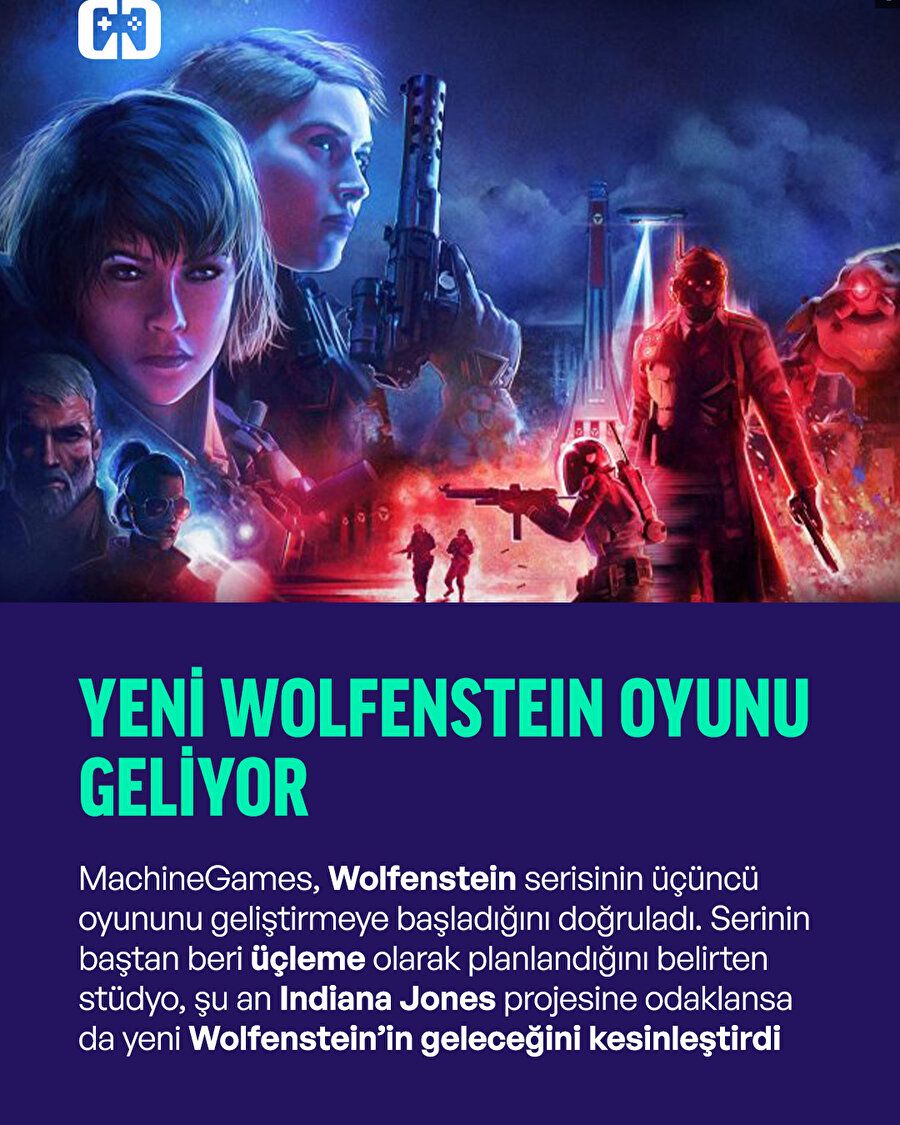 Wolfenstein serisi, üçüncü oyunuyla geri dönüyor
