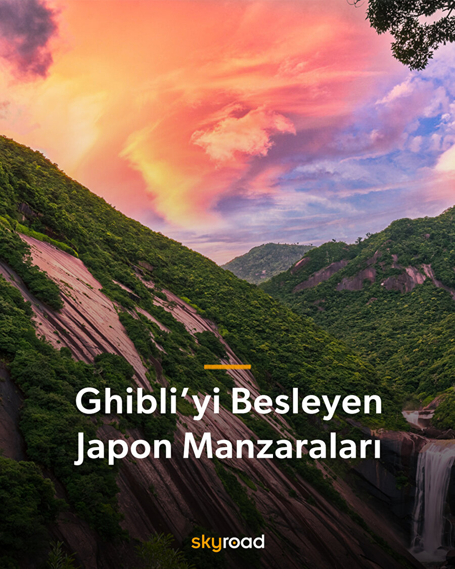 Ghibli’yi besleyen Japon manzaraları ✨