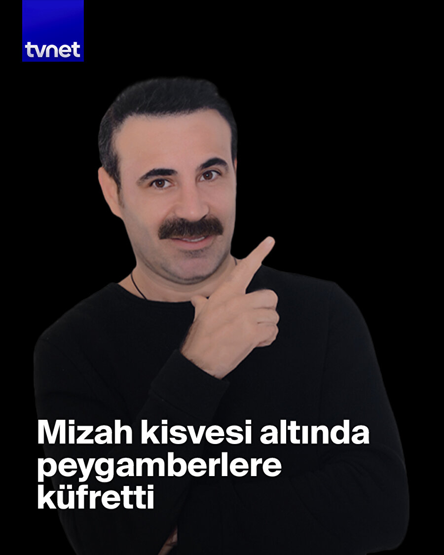 Mizah maskesiyle Hz. Musa ve Hz. İsa'ya küfretti