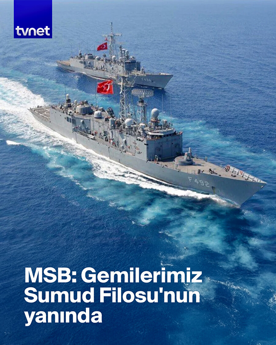 MSB'den Sumud Filosu açıklaması: Yakından takip ediyoruz