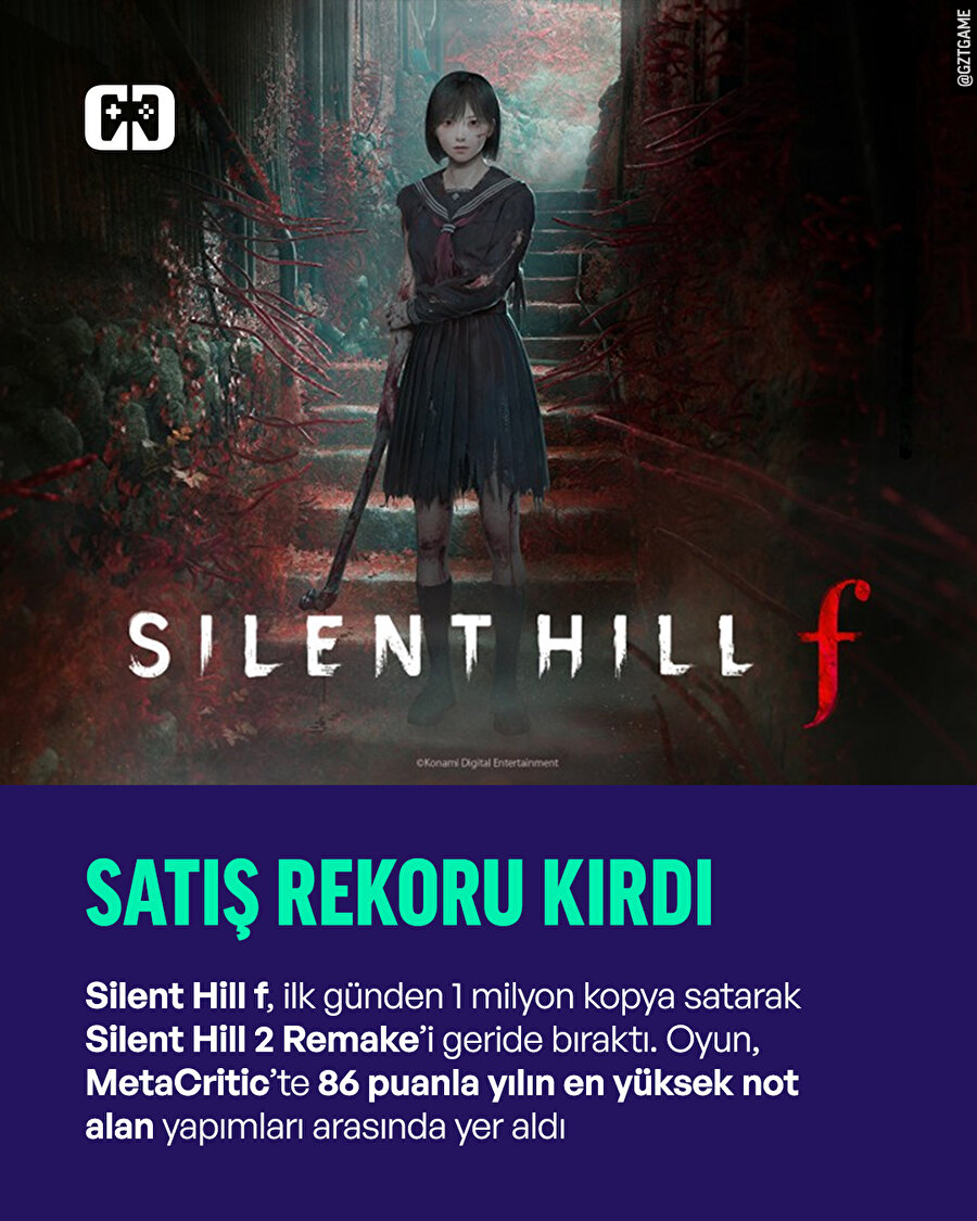 Silent Hill f, ilk haftasında büyük başarı elde etti