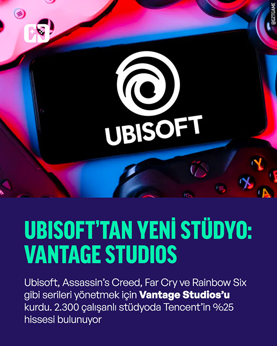 Ubisoft, Vantage Studios’u Kurdu