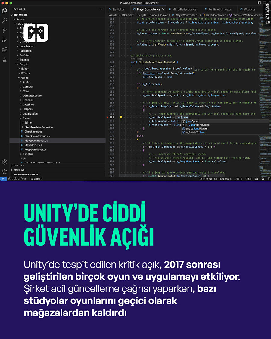 Unity’de kritik güvenlik açığı