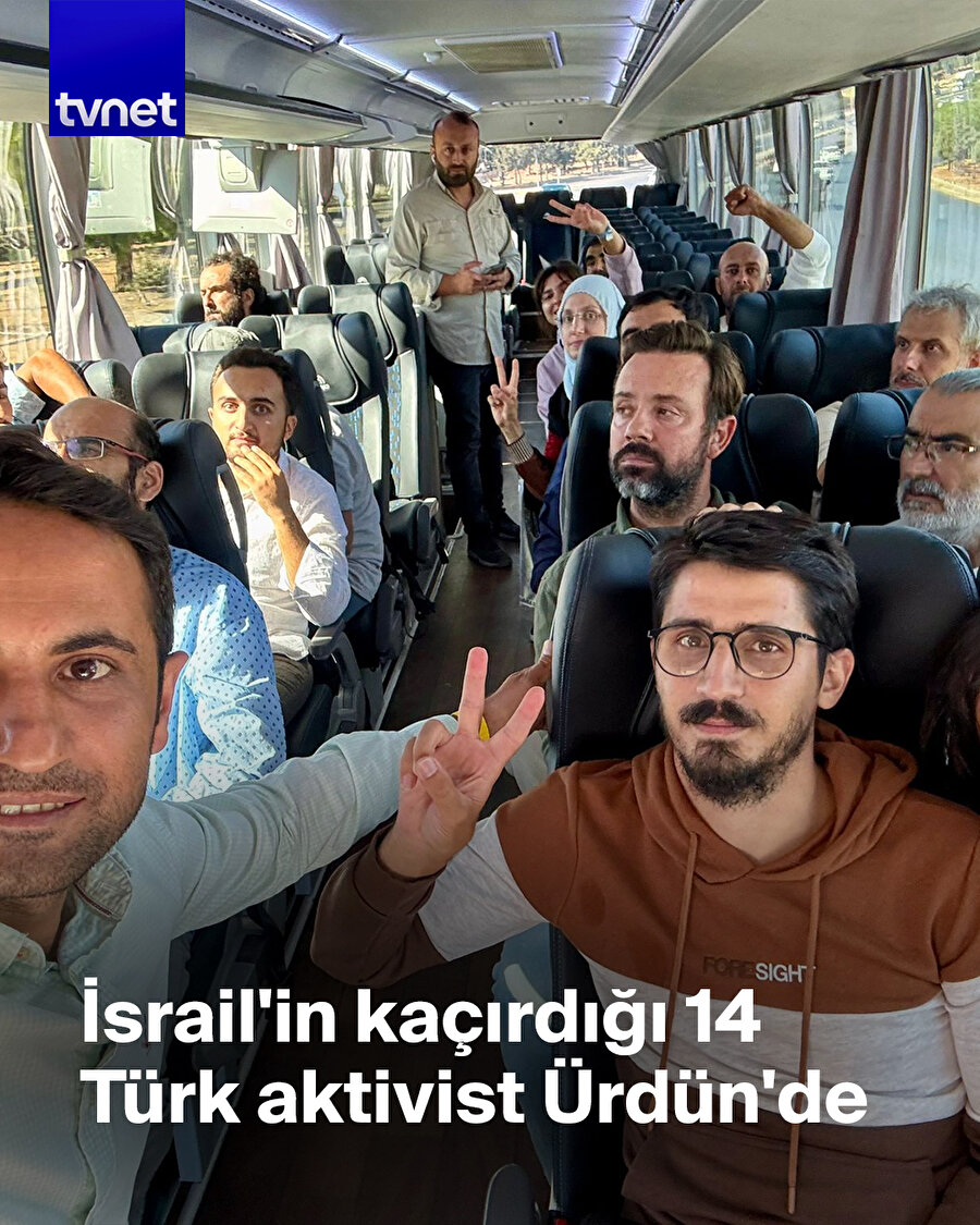 Dönüş yolculuğundan ilk görüntü