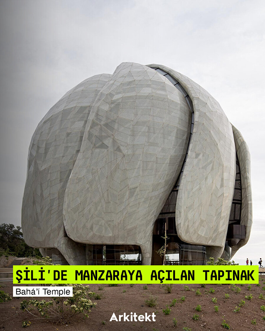 Şili’de Bahá’í Tapınağı And Dağları manzarasına açılıyor