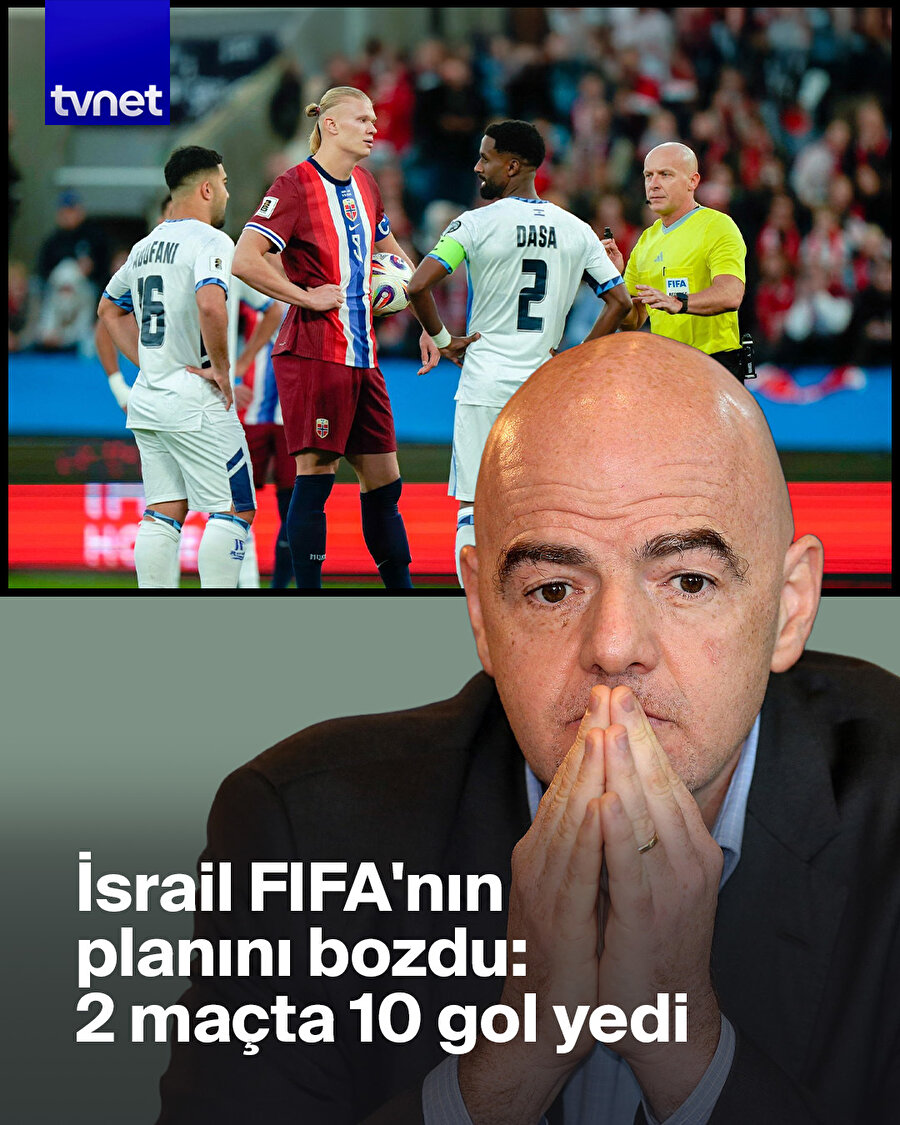 Norveç de İsrail’i sahadan sildi: 5-0