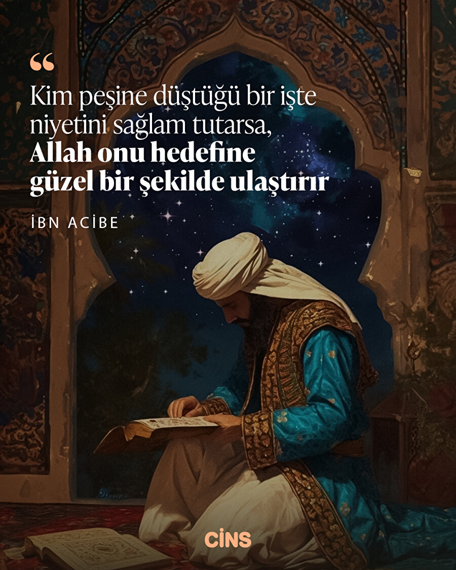 Hedefe götüren niyetin temizliğidir