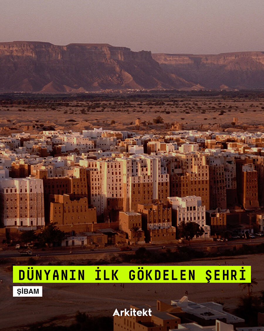 Yemen’in kerpiç kuleleriyle bilinen Şibam Kenti, 1700 yıldır ayakta
