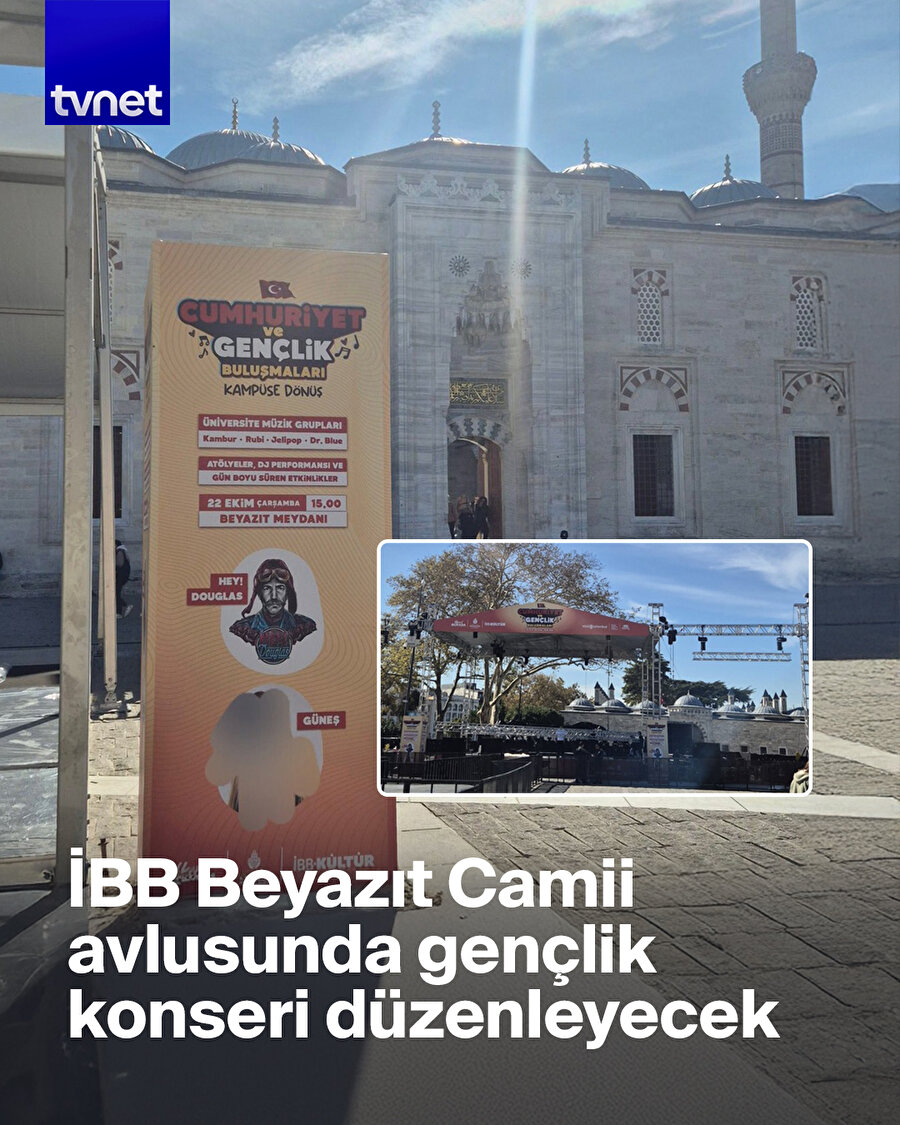 İBB'den konser adı altında provokasyon