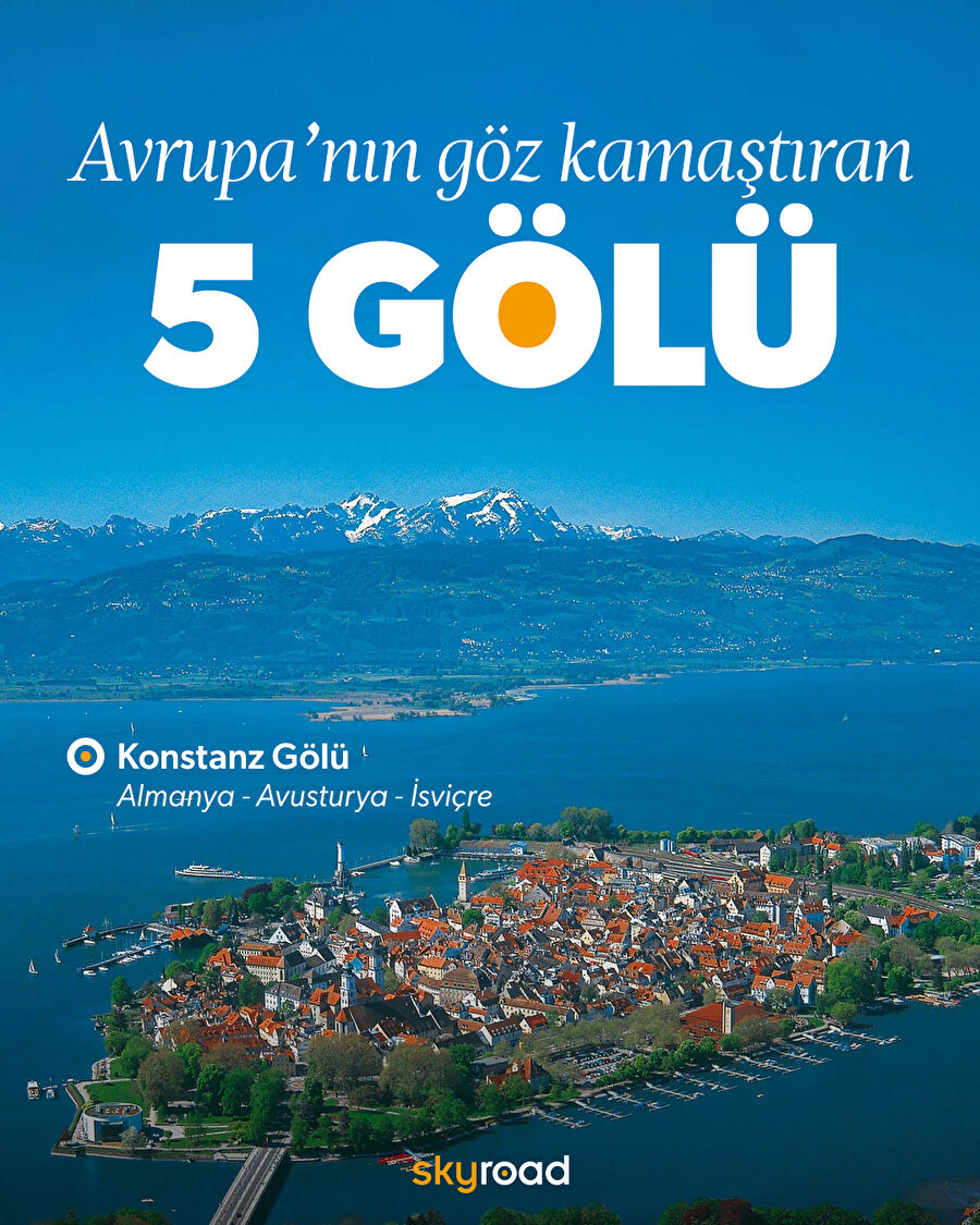 Avrupa’nın göz kamaştıran 5 gölü 🖐️