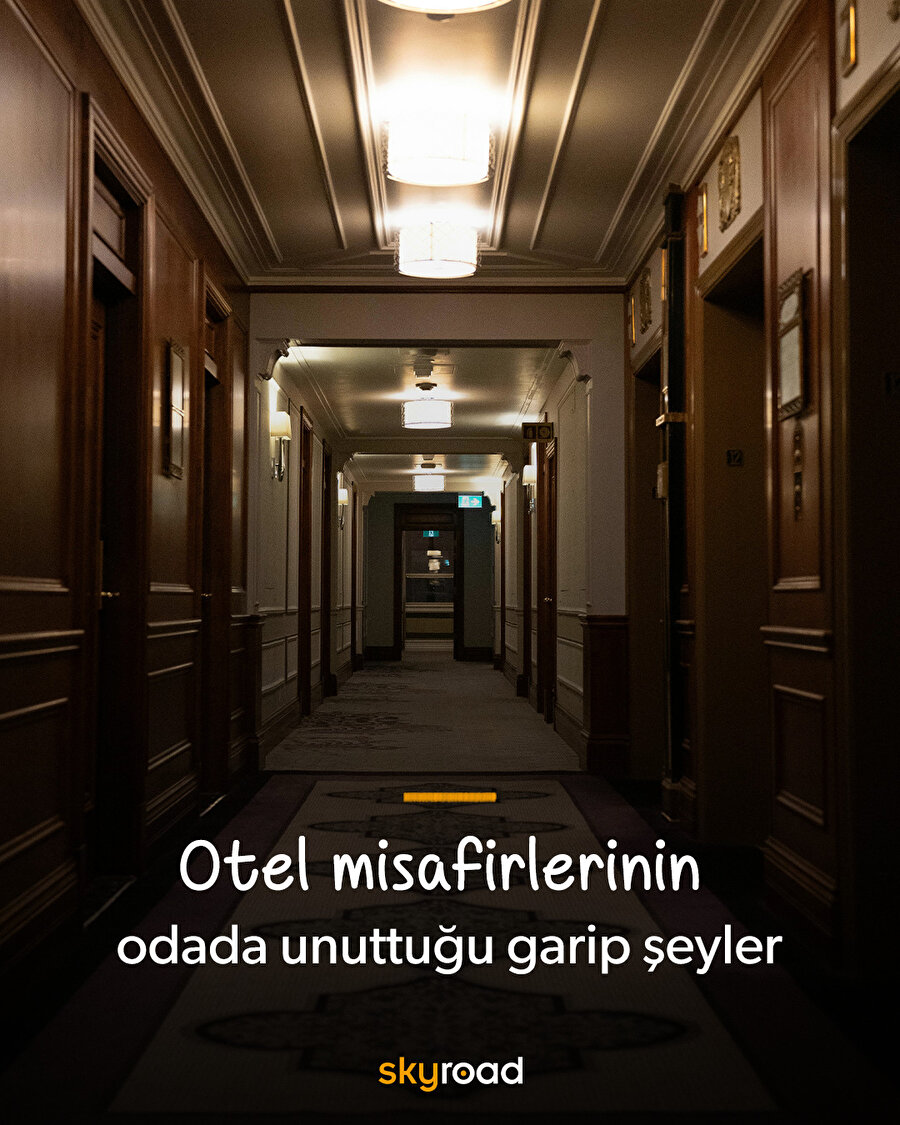 Otel müşterilerinin odada unuttuğu garip şeyler 🤔