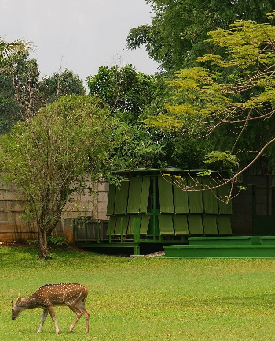 Bintaro Design District’te geçici kamusal alan: Dapur Hidup Pavyonu 