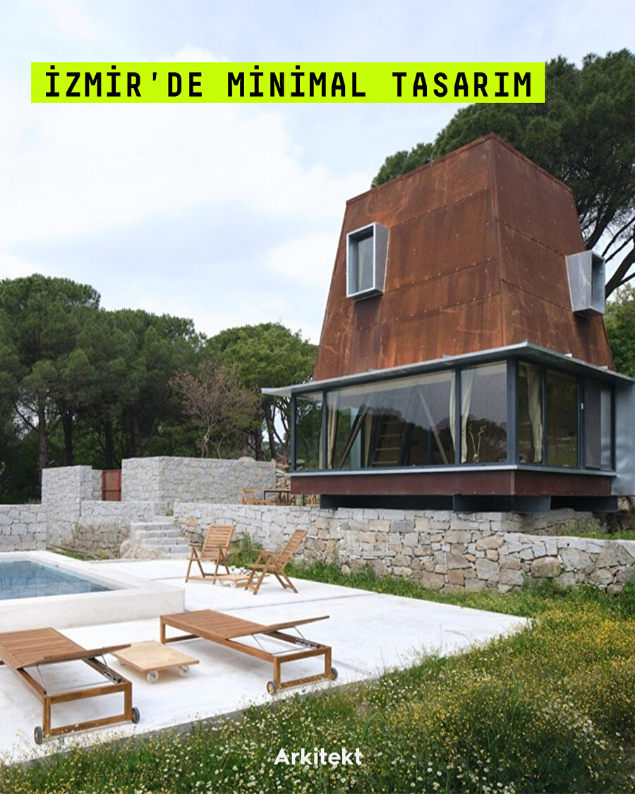 Bergama Kozak Platosu’nda Minimal Müdahaleli Orman Kabini Tasarımı