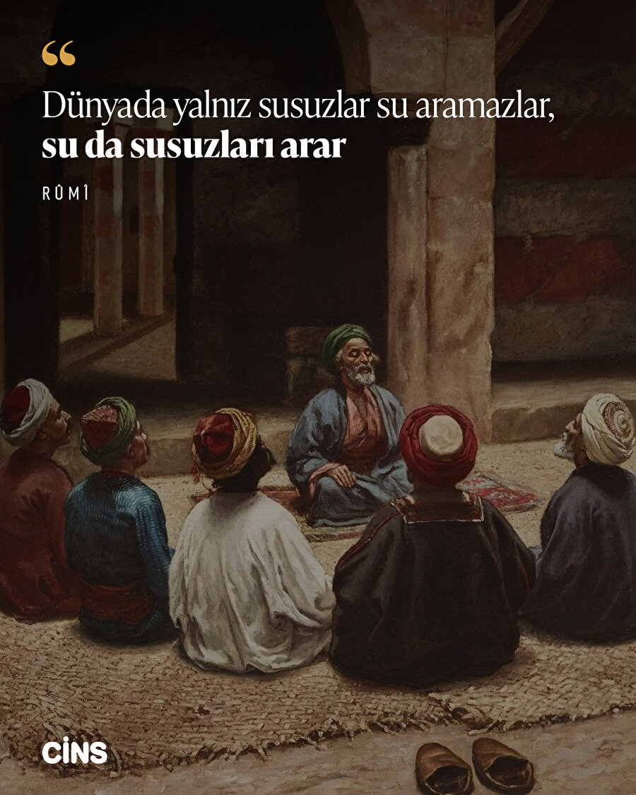 Mevlana'dan aramaya dair
