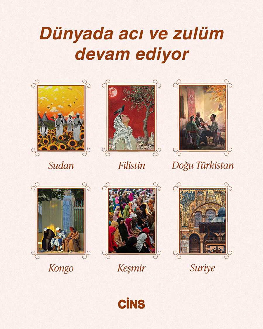 Müslüman coğrafyalarda zulüm var !