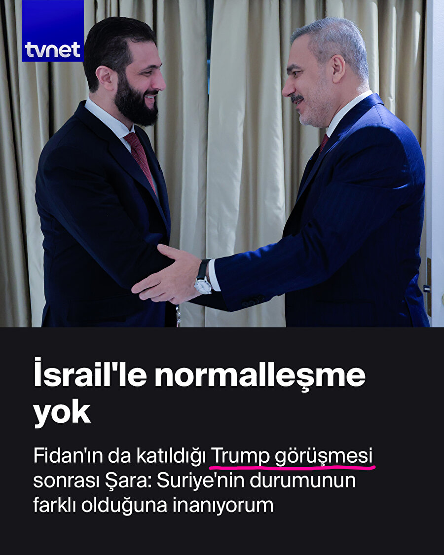 “Golan'da işgal sürdükçe İsrail ile anlaşma yok”