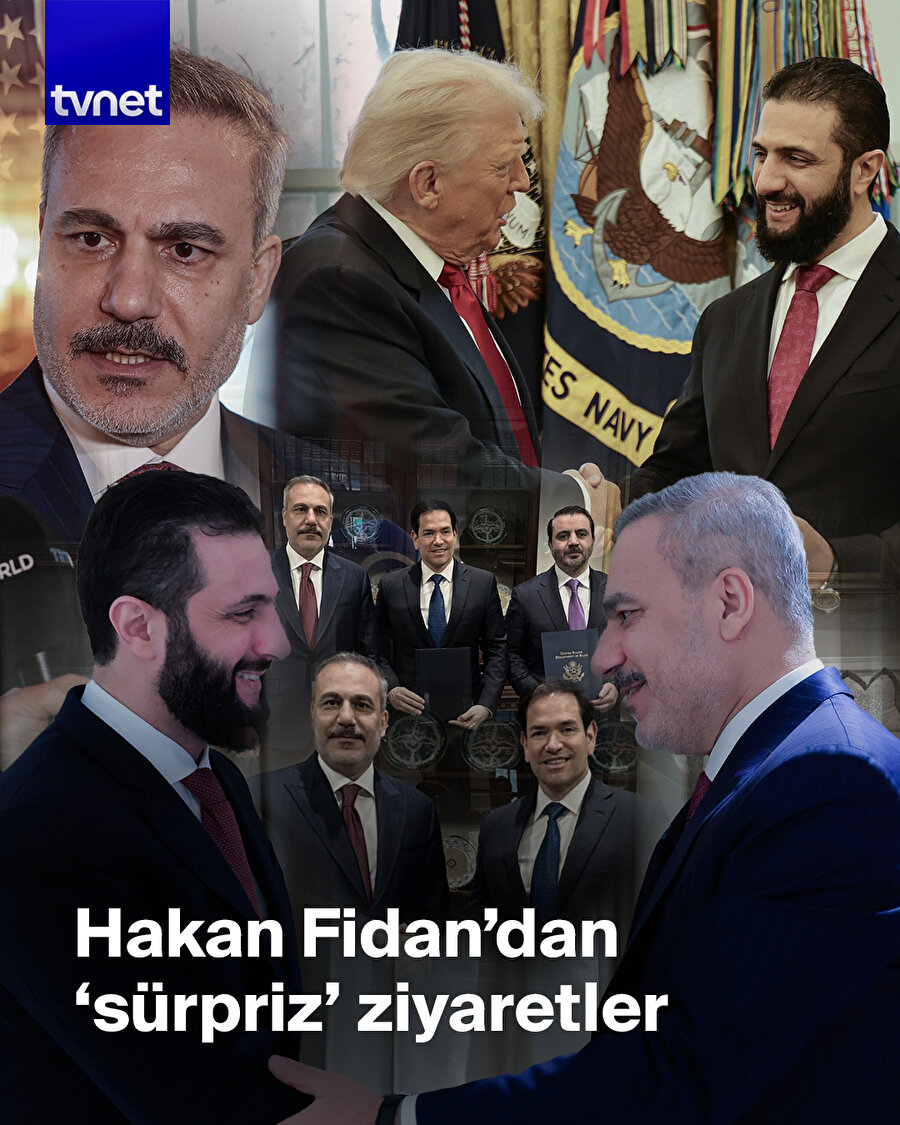 Hakan Fidan'dan Beyaz Saray'a önemli ziyaret