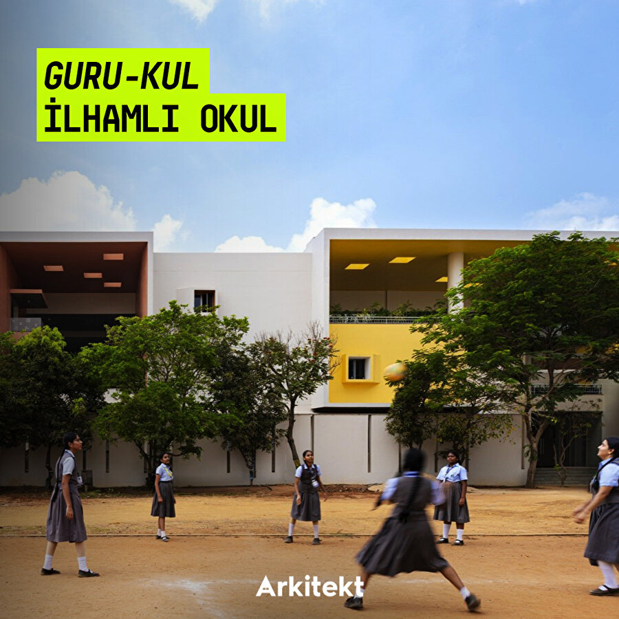 Geleneksel Gurukul Öğrenme Kültüründen Esinlenen Yeni Okul Yapısı