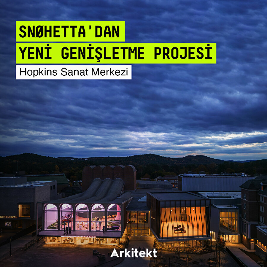 Hopkins Sanat Merkezi yeni hacimlerle genişliyor