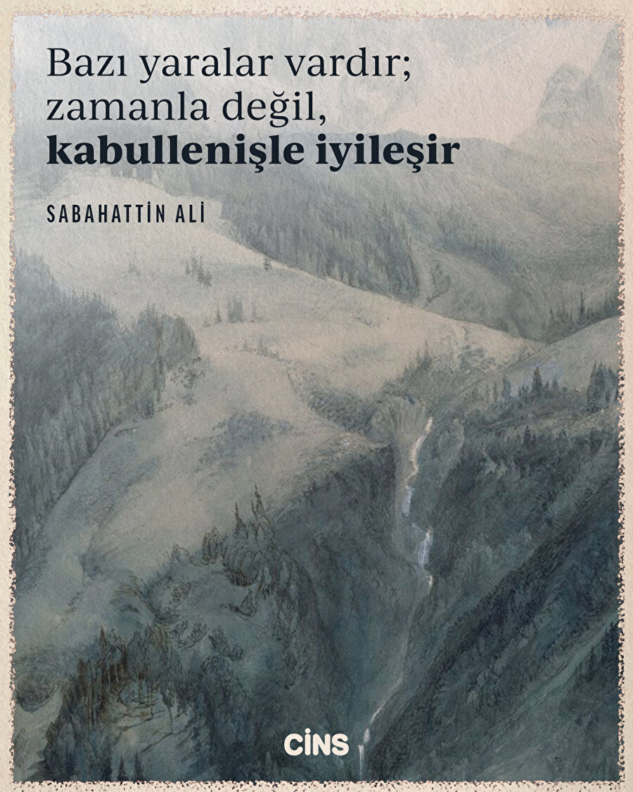 Sabahattin Ali'den kabullenmeye dair