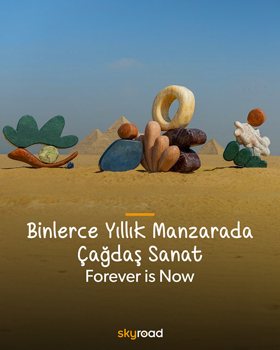 Antik Mısır’ın kalbinde çağdaş sanat ✨