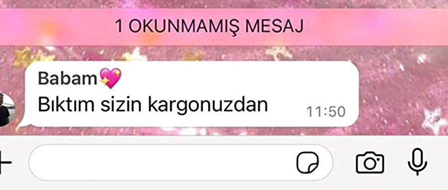 Yine de babamızı izinsiz paylaşmanız hoş olmamış