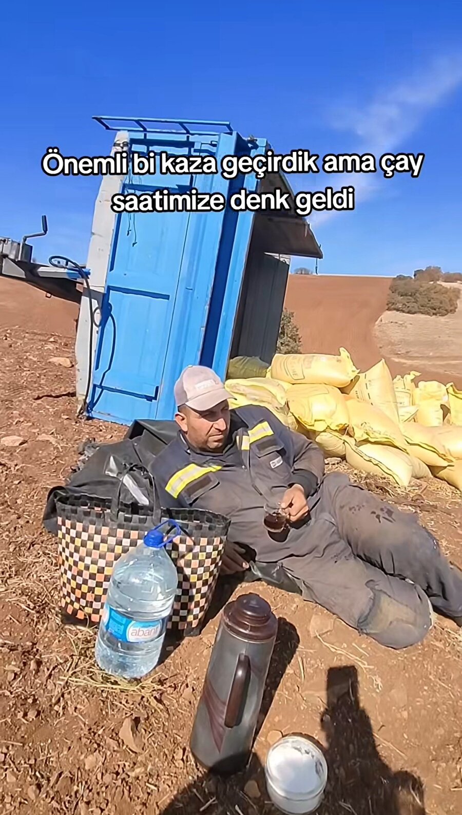 Bizim çay sevgisi şu seviyede